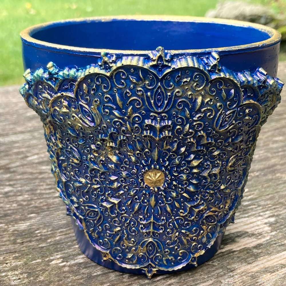 Handmade flower pot